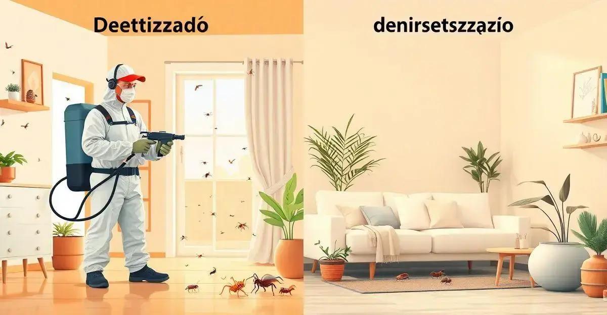 Dedetização e Desinsetização: Você Sabe a Diferença?